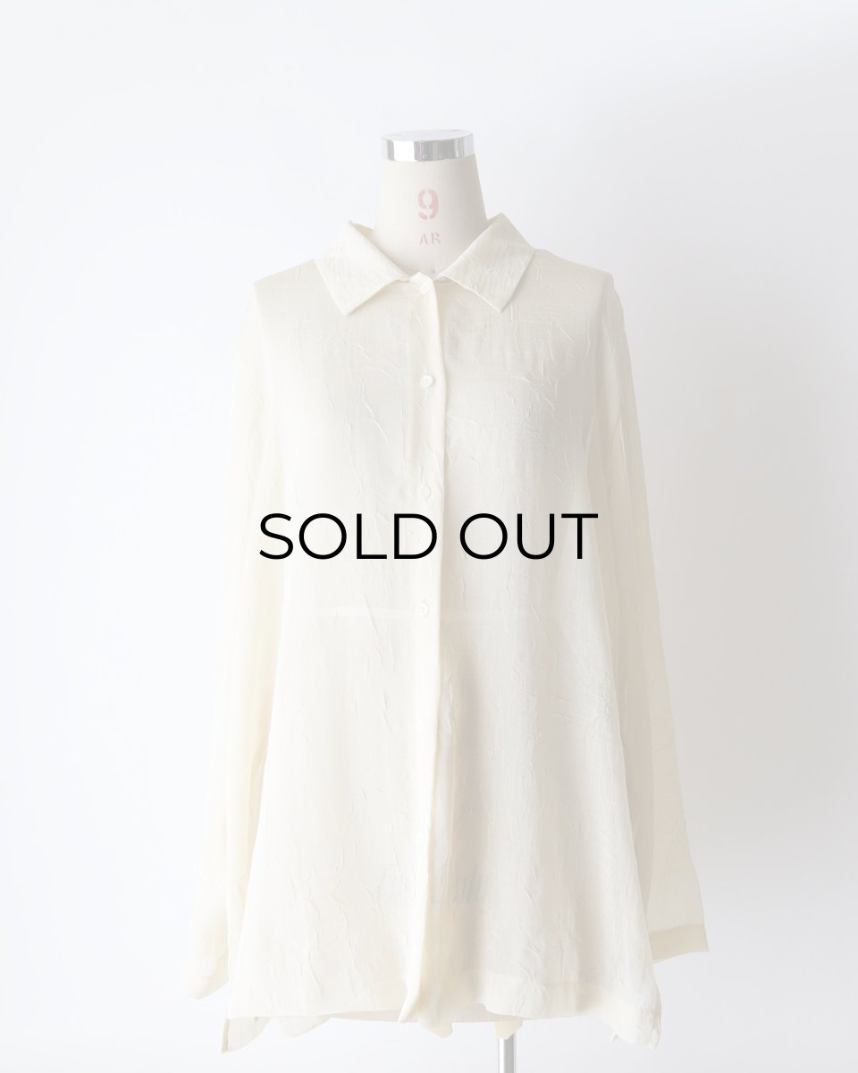 画像10: NYGARD collection CHIFFON BLOUSE (10)