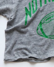 画像4: 〜80's RUSSELL  PRINT S/S CROPPED TEE "NOTRE DAME" (4)