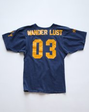 画像4: 80's UNKNOWN BRAND COTTON W-PRINT S/S V NECK FOOTBALL TEE "WILKERSON'S PANTHERS" (4)