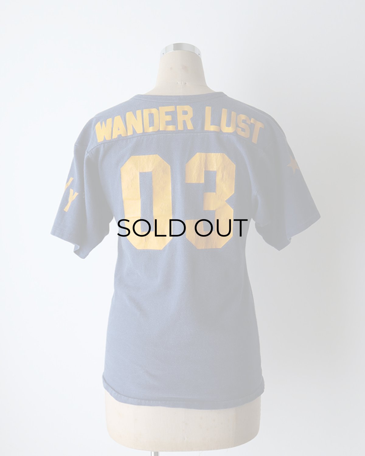 画像14: 80's UNKNOWN BRAND COTTON W-PRINT S/S V NECK FOOTBALL TEE "WILKERSON'S PANTHERS" (14)