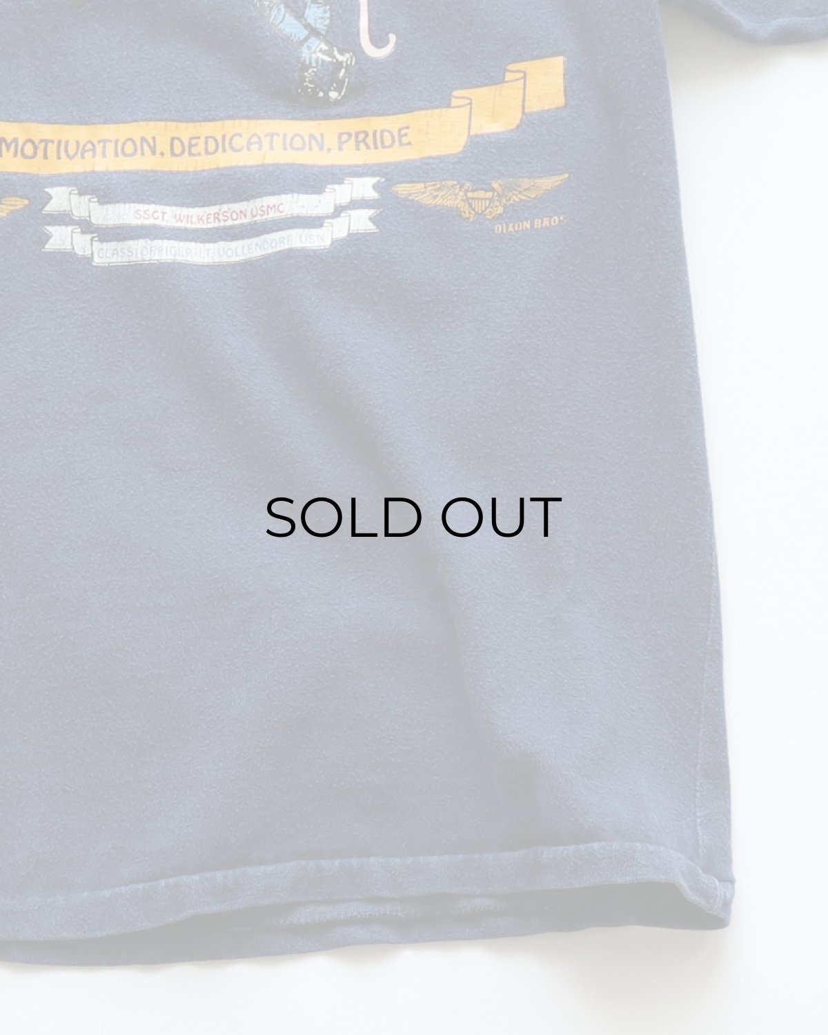 画像6: 80's UNKNOWN BRAND COTTON W-PRINT S/S V NECK FOOTBALL TEE "WILKERSON'S PANTHERS" (6)