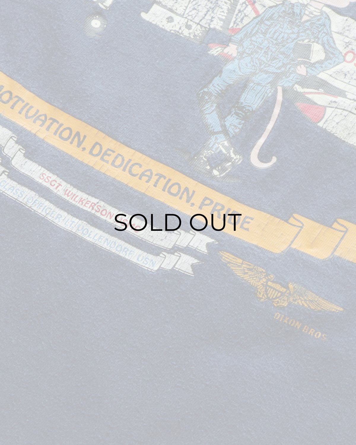 画像10: 80's UNKNOWN BRAND COTTON W-PRINT S/S V NECK FOOTBALL TEE "WILKERSON'S PANTHERS" (10)