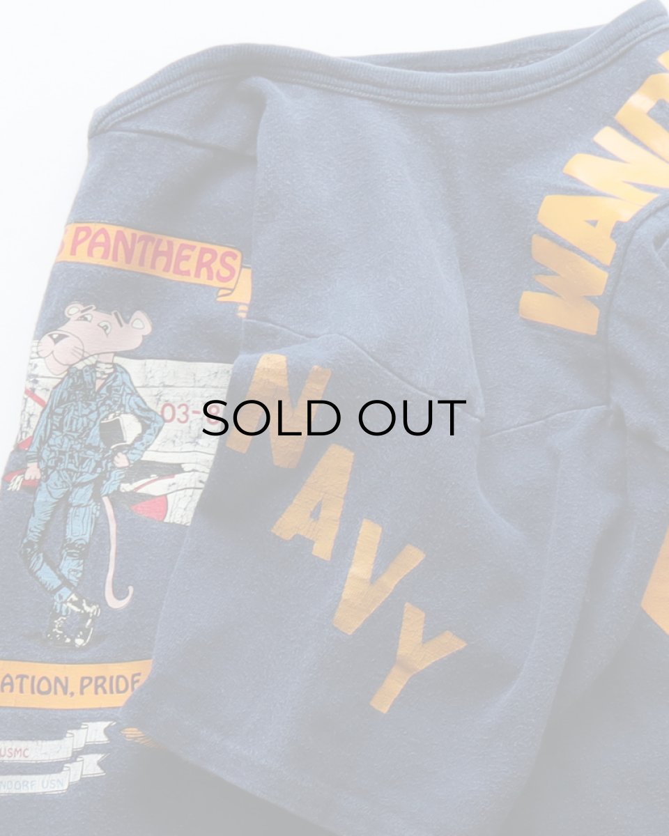 画像7: 80's UNKNOWN BRAND COTTON W-PRINT S/S V NECK FOOTBALL TEE "WILKERSON'S PANTHERS" (7)