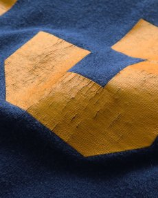 画像12: 80's UNKNOWN BRAND COTTON W-PRINT S/S V NECK FOOTBALL TEE "WILKERSON'S PANTHERS" (12)