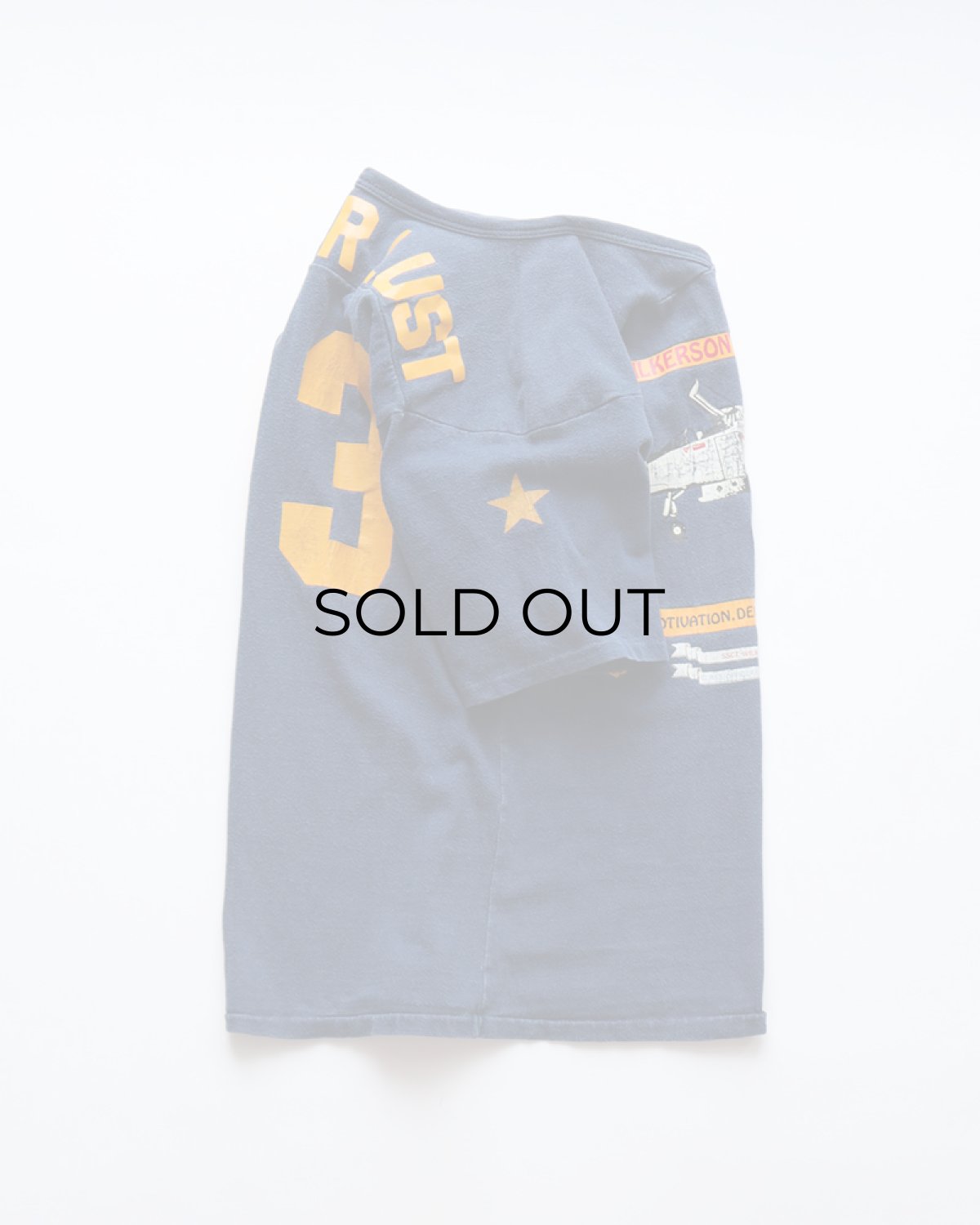 画像3: 80's UNKNOWN BRAND COTTON W-PRINT S/S V NECK FOOTBALL TEE "WILKERSON'S PANTHERS" (3)