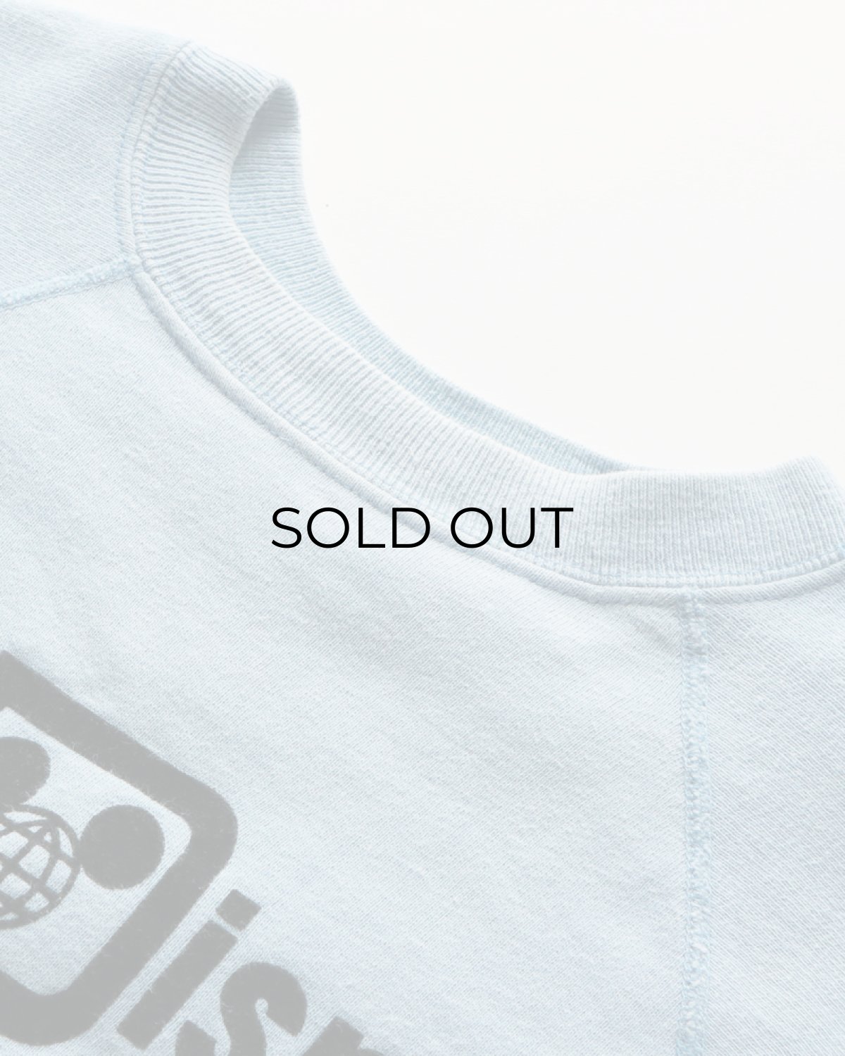 画像6: 70's Walt Disney World FLOCK PRINT CREW NECK SWEAT (6)