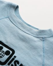画像6: 70's Walt Disney World FLOCK PRINT CREW NECK SWEAT (6)
