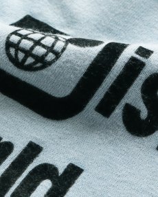 画像7: 70's Walt Disney World FLOCK PRINT CREW NECK SWEAT (7)