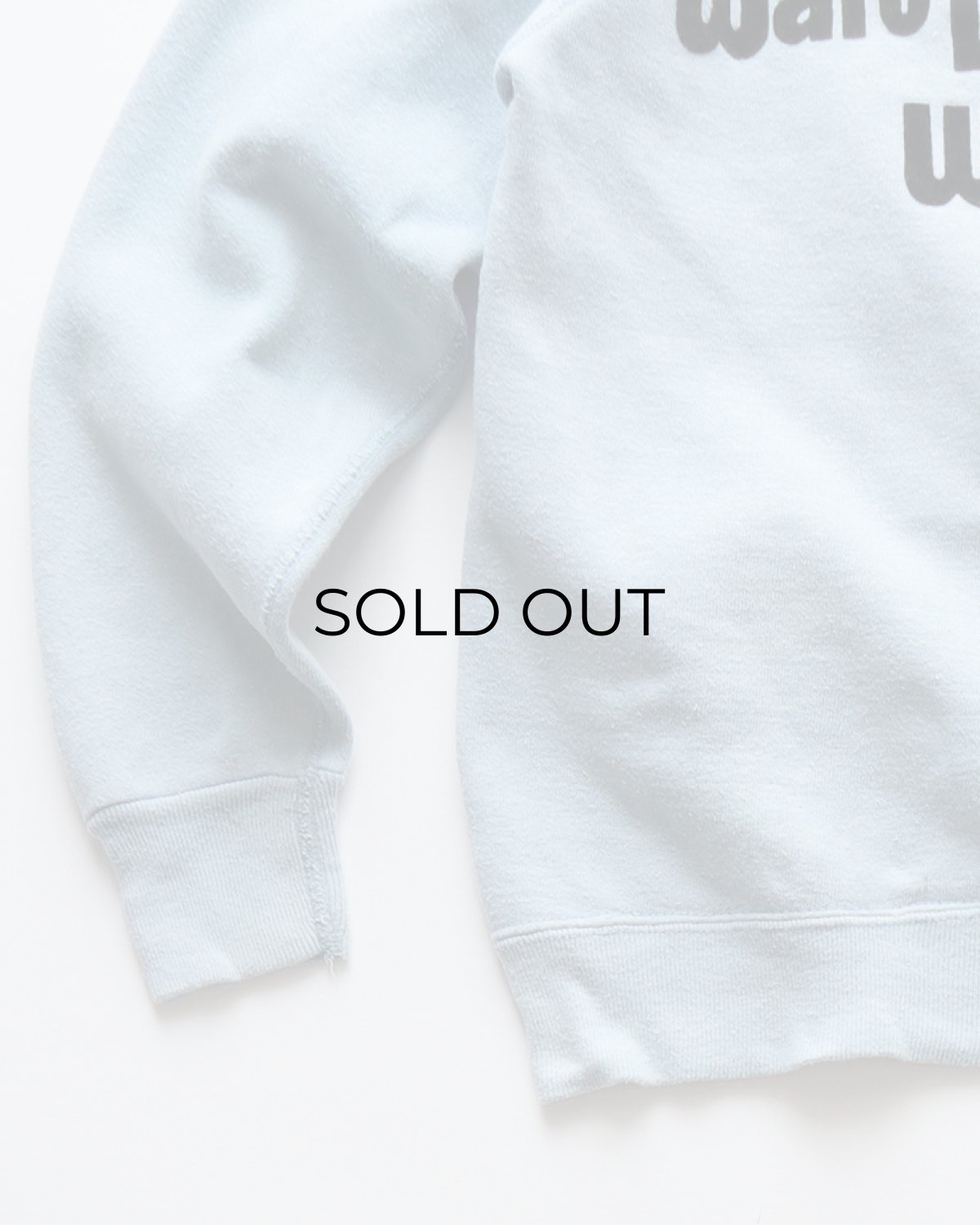 画像4: 70's Walt Disney World FLOCK PRINT CREW NECK SWEAT (4)