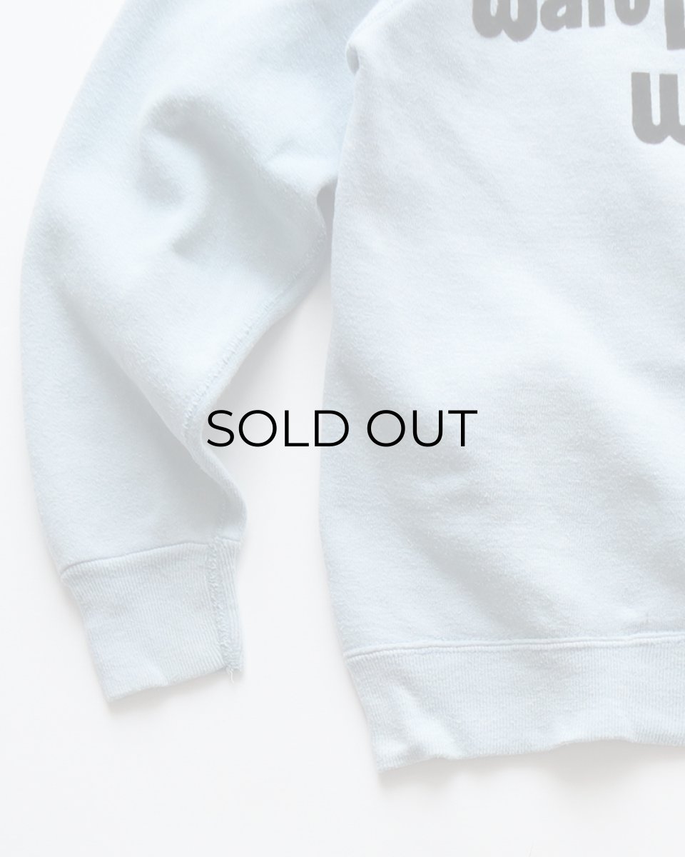 画像4: 70's Walt Disney World FLOCK PRINT CREW NECK SWEAT (4)