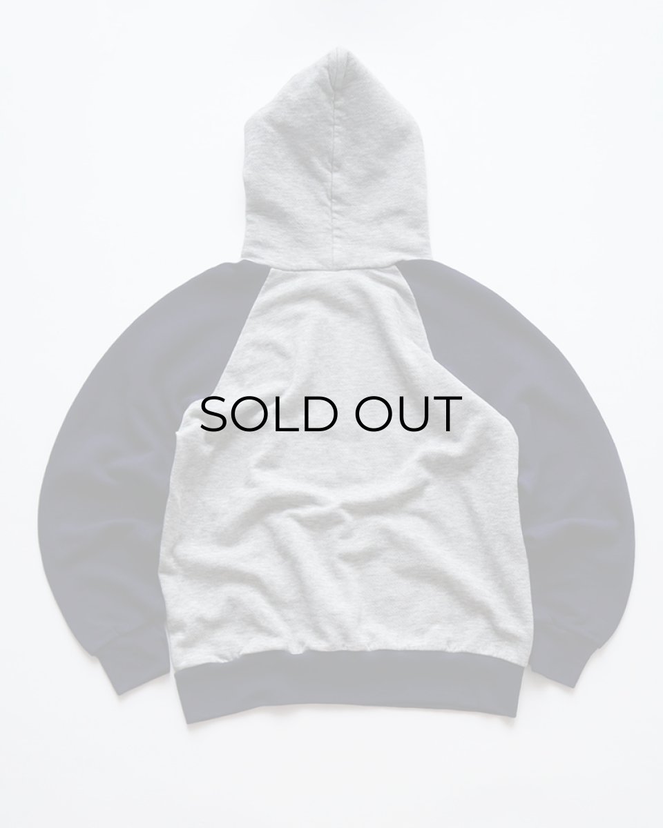 画像2: 80's Disney CASUALS "MICKEY" PRINT 2-TONE SWEAT PULLOVER PARKA (2)