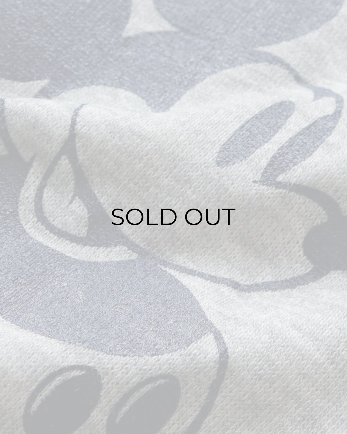 画像7: 80's Disney CASUALS "MICKEY" PRINT 2-TONE SWEAT PULLOVER PARKA (7)