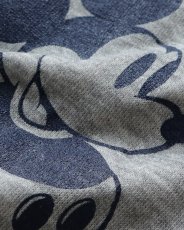 画像7: 80's Disney CASUALS "MICKEY" PRINT 2-TONE SWEAT PULLOVER PARKA (7)