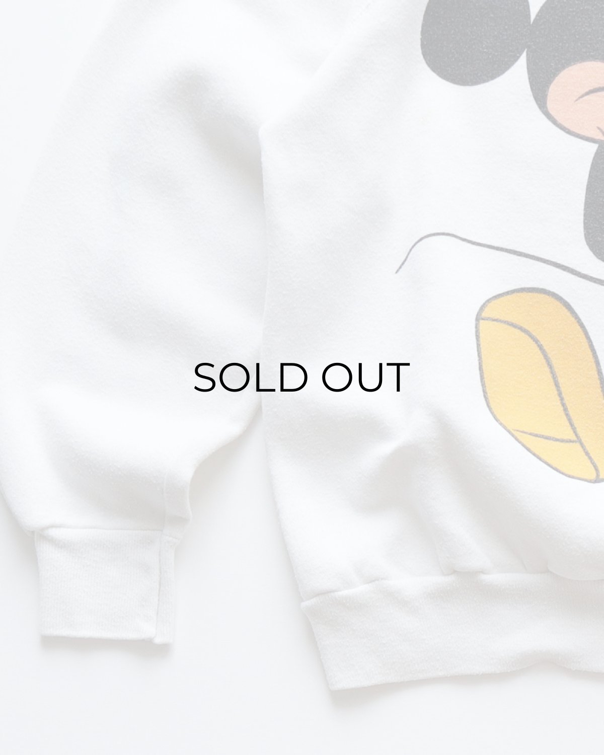 画像4: 〜90's UNKNOWN BRAND "MICKEY" PRINT CREW NECK SWEAT "Bluffton College" (4)