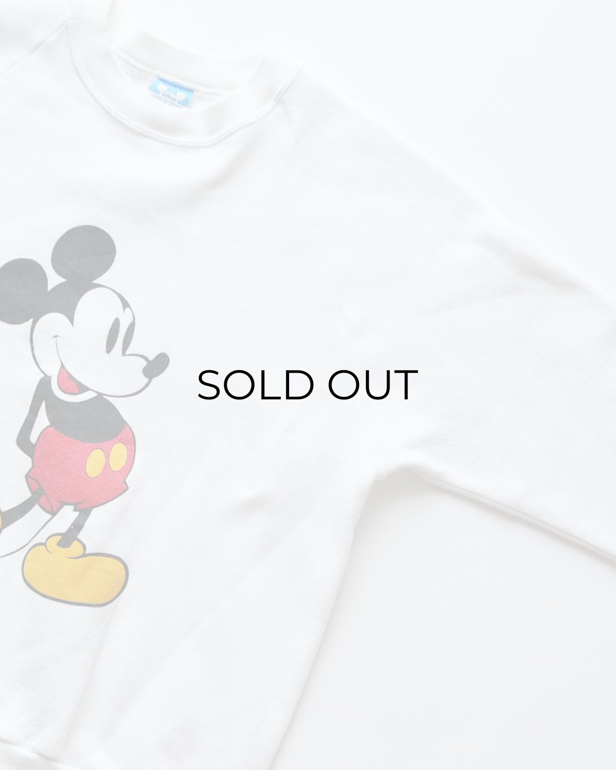 画像3: 〜80's Disney CHARACTER FASHIONS "MICKEY" PRINT CREW NECK SWEAT "MADE IN USA" (3)