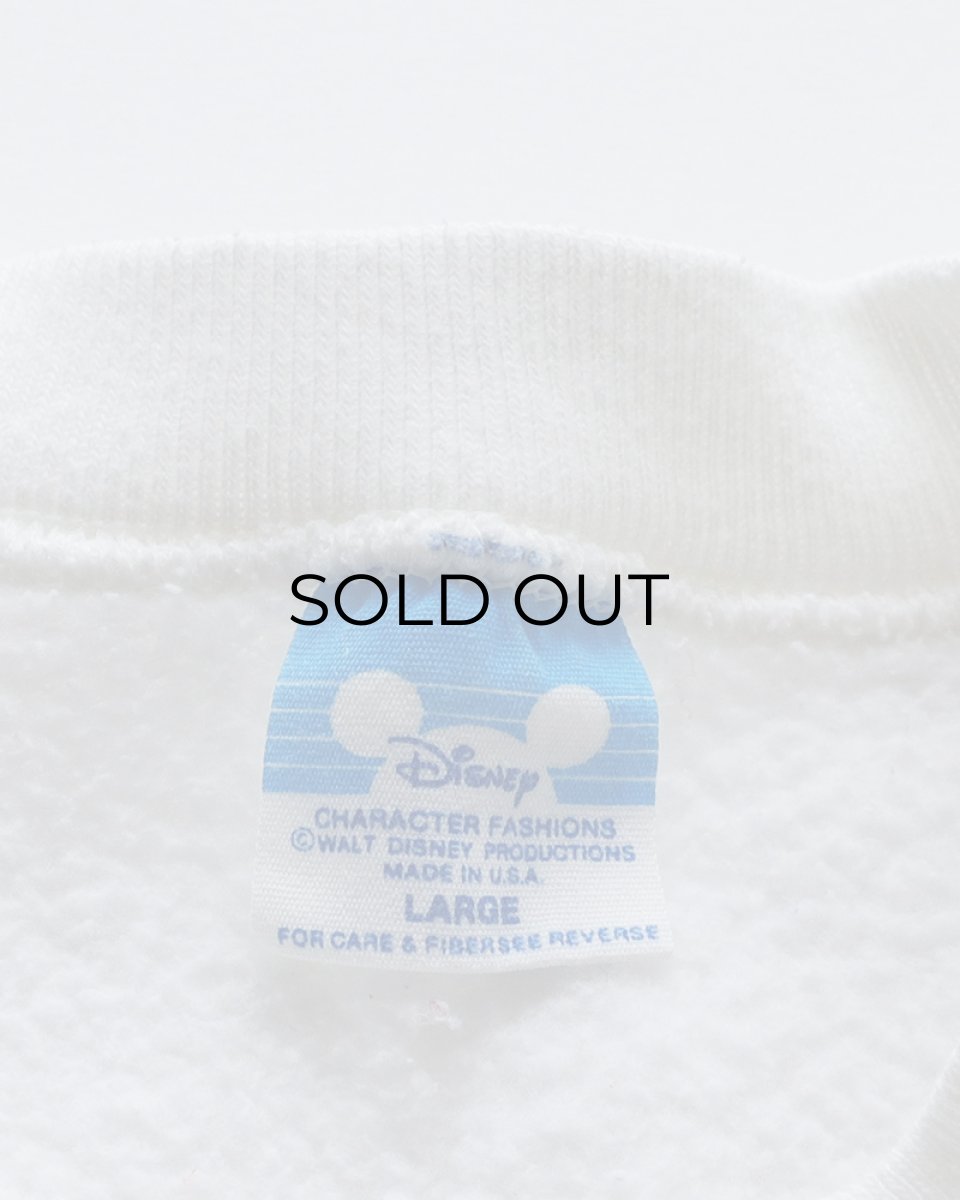 画像6: 〜80's Disney CHARACTER FASHIONS "MICKEY" PRINT CREW NECK SWEAT "MADE IN USA" (6)
