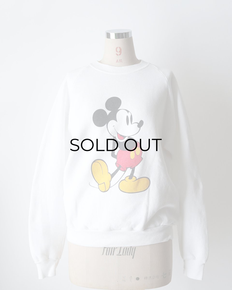 画像10: 〜80's Disney CHARACTER FASHIONS "MICKEY" PRINT CREW NECK SWEAT "MADE IN USA" (10)