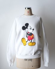 画像10: 〜80's Disney CHARACTER FASHIONS "MICKEY" PRINT CREW NECK SWEAT "MADE IN USA" (10)