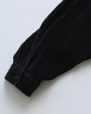 画像7: L.L. Bean BLACK COTTON WIDE WALE CORDUROY BOX SHIRT (7)