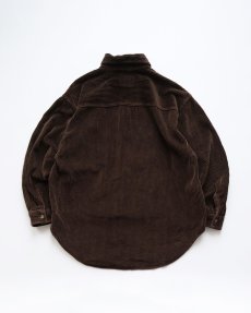 画像2: QUIZZ PLUS COTTON WIDE WALE CORDUROY SHIRT (2)