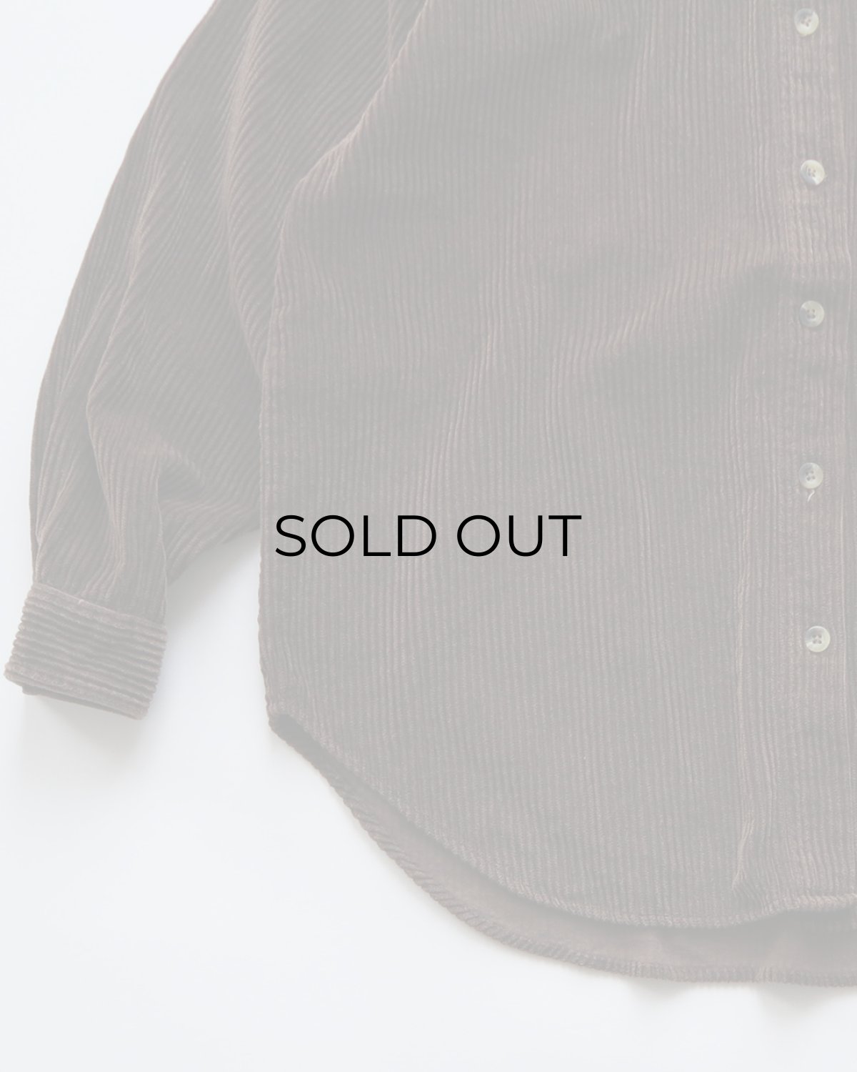 画像4: QUIZZ PLUS COTTON WIDE WALE CORDUROY SHIRT (4)