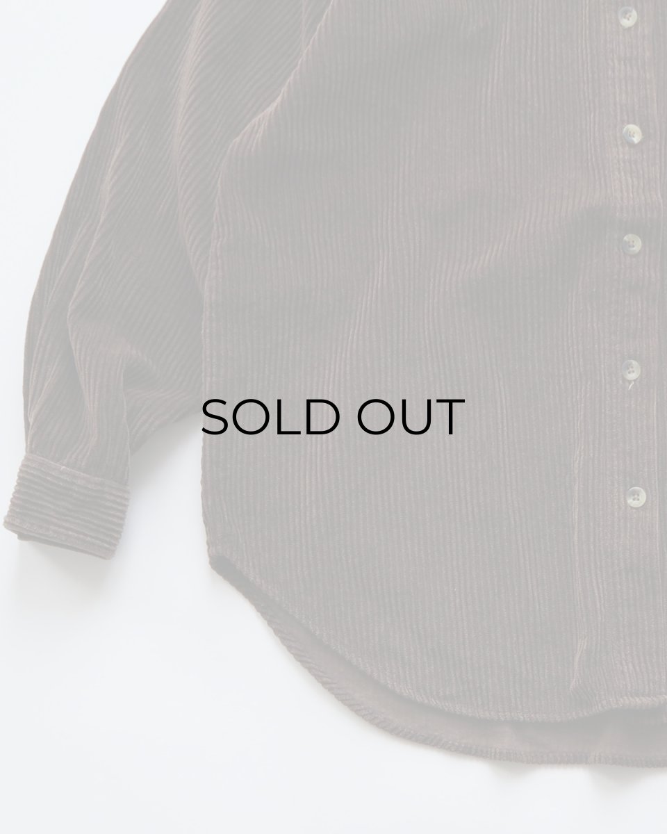 画像4: QUIZZ PLUS COTTON WIDE WALE CORDUROY SHIRT (4)