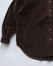 画像4: QUIZZ PLUS COTTON WIDE WALE CORDUROY SHIRT (4)
