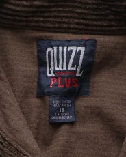 画像7: QUIZZ PLUS COTTON WIDE WALE CORDUROY SHIRT (7)