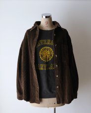 画像10: QUIZZ PLUS COTTON WIDE WALE CORDUROY SHIRT (10)