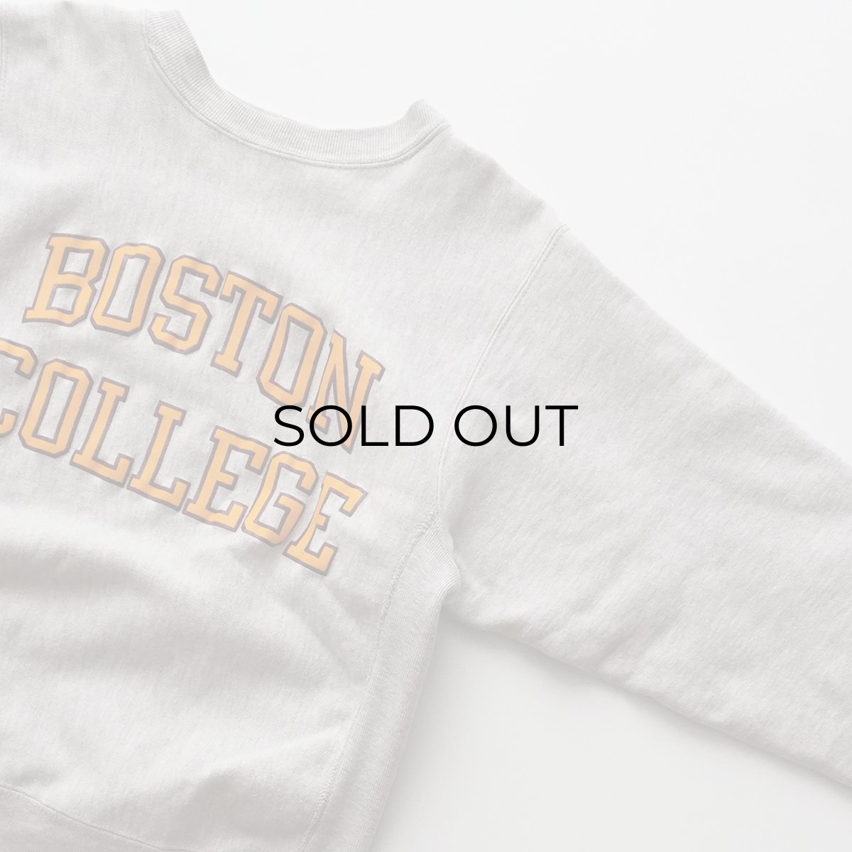 画像4: 80's Champion "REVERSE WEAVE" PRINT CREW NECK SWEAT "BOSTON COLLEGE" (4)