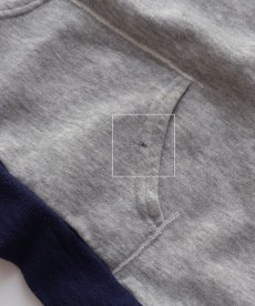 画像9: 80's Disney CASUALS "MICKEY" PRINT 2-TONE SWEAT PULLOVER PARKA (9)