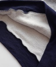 画像8: 80's Disney CASUALS "MICKEY" PRINT 2-TONE SWEAT PULLOVER PARKA (8)