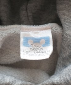 画像6: 80's Disney CASUALS "MICKEY" PRINT 2-TONE SWEAT PULLOVER PARKA (6)