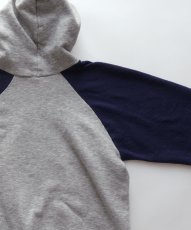 画像5: 80's Disney CASUALS "MICKEY" PRINT 2-TONE SWEAT PULLOVER PARKA (5)