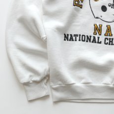 画像4: 〜90's JERZEES PRINT CREW NECK SWEAT "PACIFIC LUTHERAN NAIA" "MADE IN USA" (4)