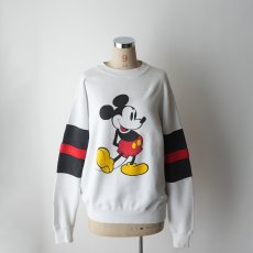 画像11: 80's Disney CHARACTER FASHIONS "MICKEY" PRINT CREW NECK SWEAT "MADE IN USA" (11)