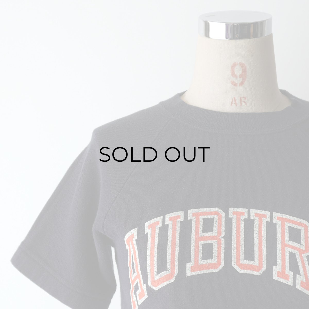 画像8: 〜80's ARTEX PRINT CREW NECK S/S SWEAT "AUBURN" "MADE IN USA" (8)