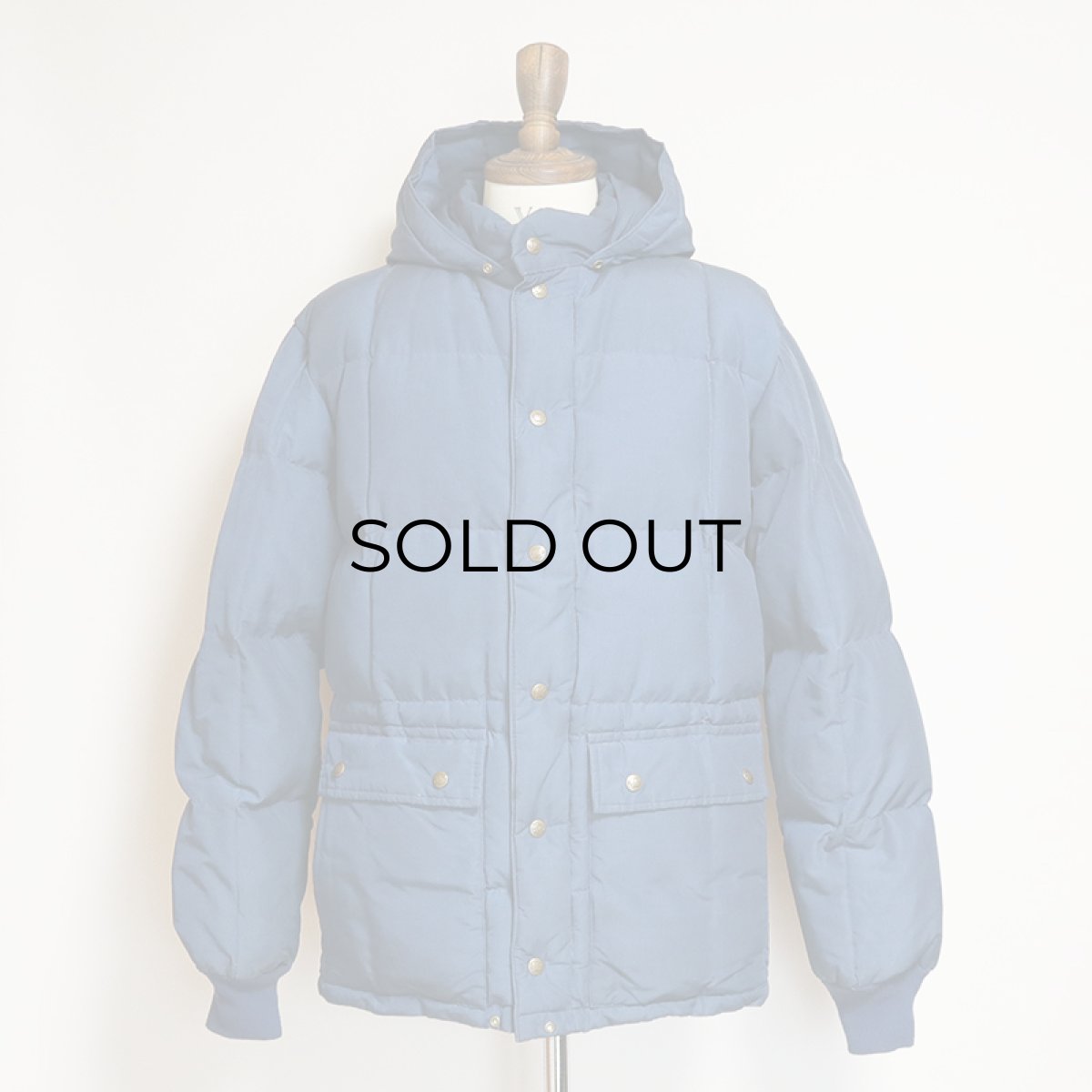 画像12: 〜80's Eddie Bauer "KARAKORAM" COTTON NYLON HOODED DOWN JACKET (12)