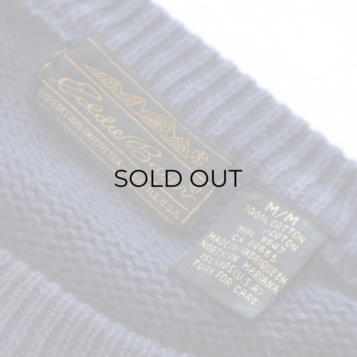 画像5: 80's Eddie Bauer COTTON KNIT SWEATER (5)