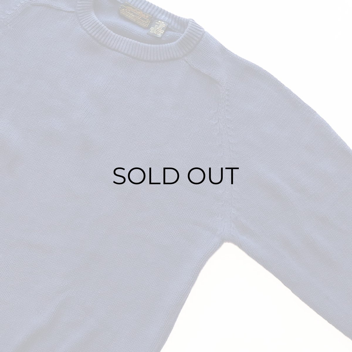 画像3: 80's Eddie Bauer COTTON KNIT SWEATER (3)