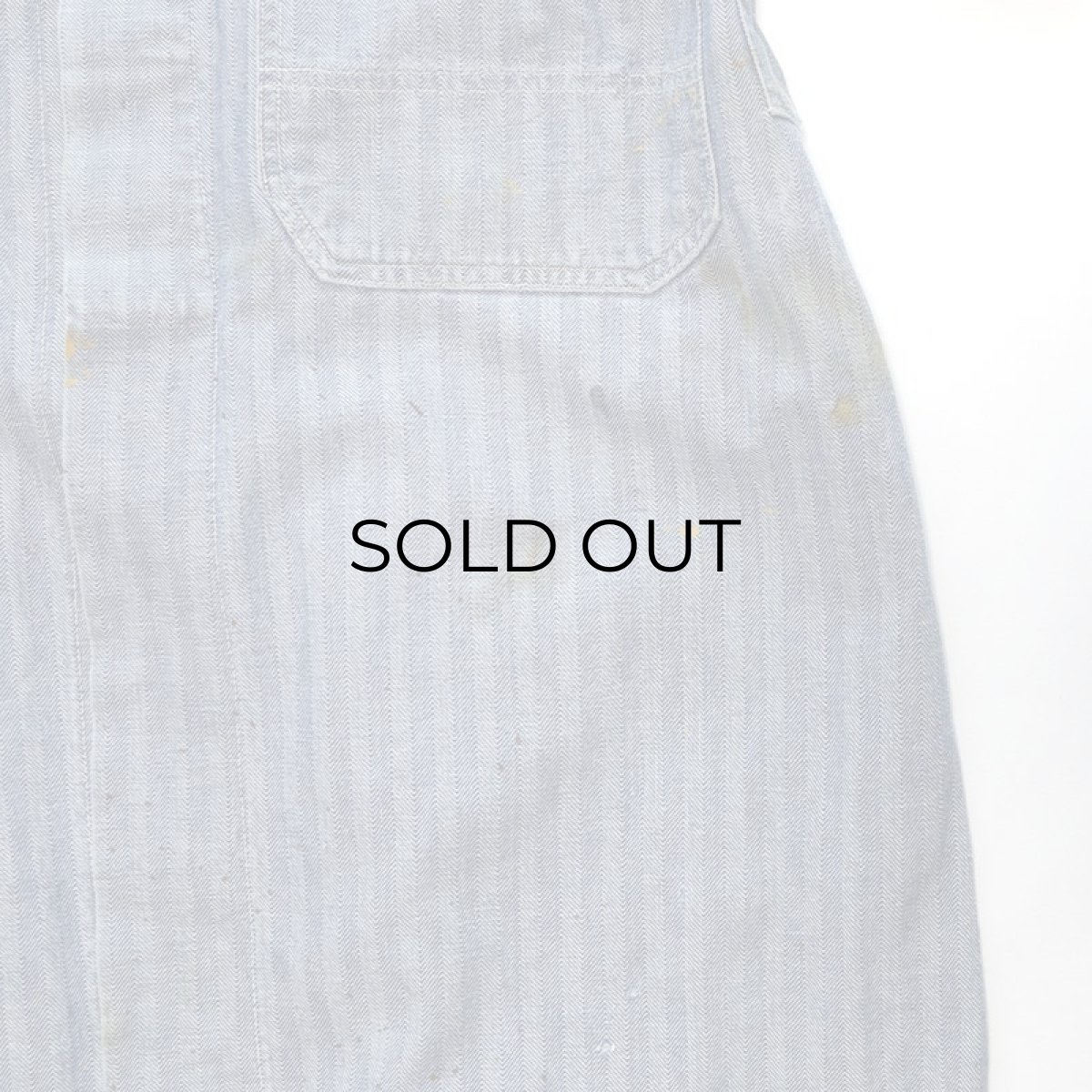 画像14: 40's FINCK'S COTTON HERRINGBONE TWILL SHOP COAT (14)