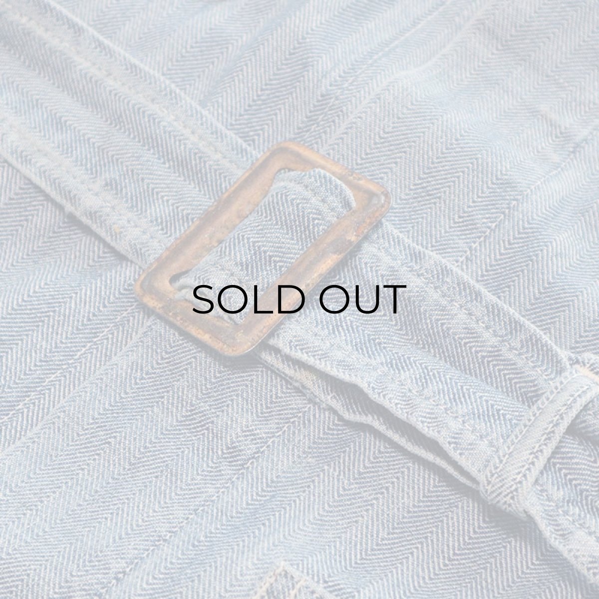 画像10: 40's FINCK'S COTTON HERRINGBONE TWILL SHOP COAT (10)