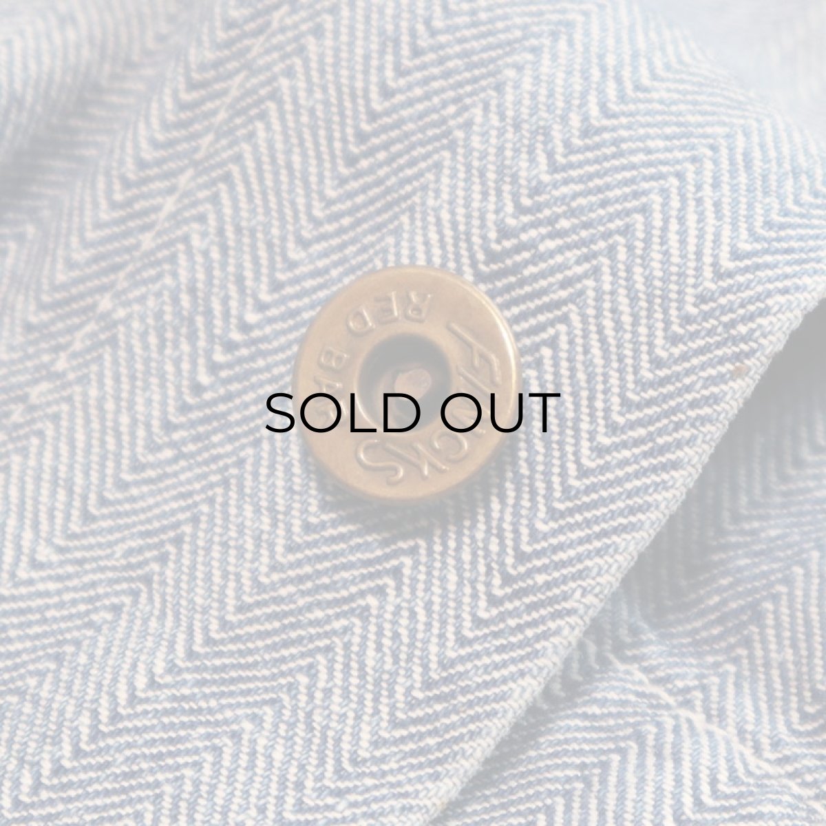 画像9: 40's FINCK'S COTTON HERRINGBONE TWILL SHOP COAT (9)