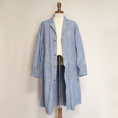 画像19: 40's FINCK'S COTTON HERRINGBONE TWILL SHOP COAT (19)