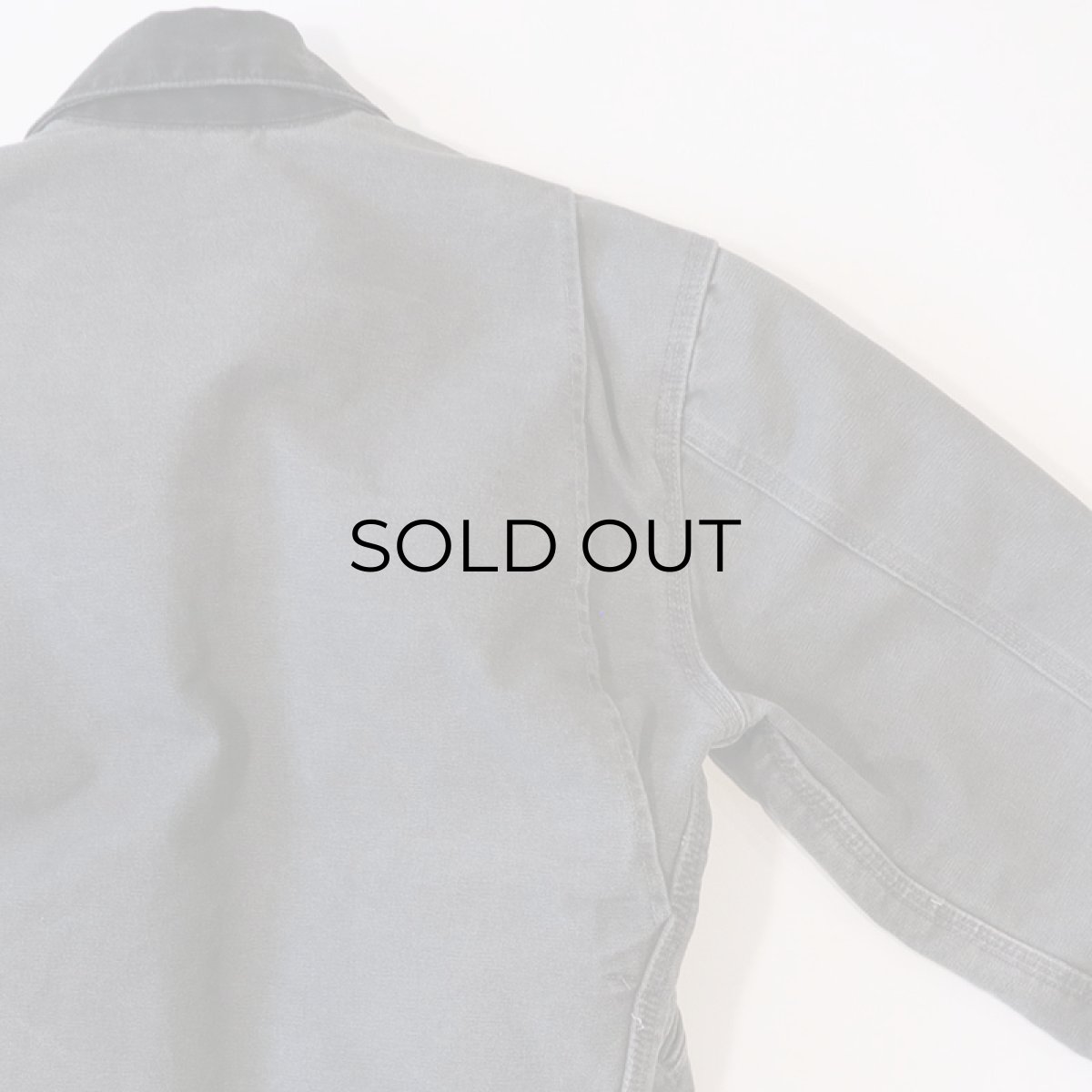 画像7: Carhartt "DETROIT JACKET" COTTON DUCK CHECK LINING ZIP WORK JACKET (7)