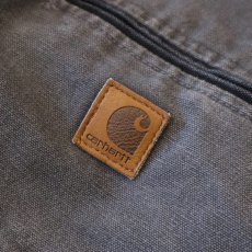 画像10: Carhartt "DETROIT JACKET" COTTON DUCK CHECK LINING ZIP WORK JACKET (10)