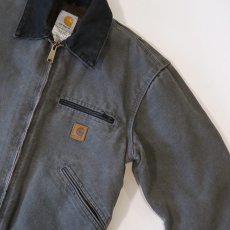 画像4: Carhartt "DETROIT JACKET" COTTON DUCK CHECK LINING ZIP WORK JACKET (4)