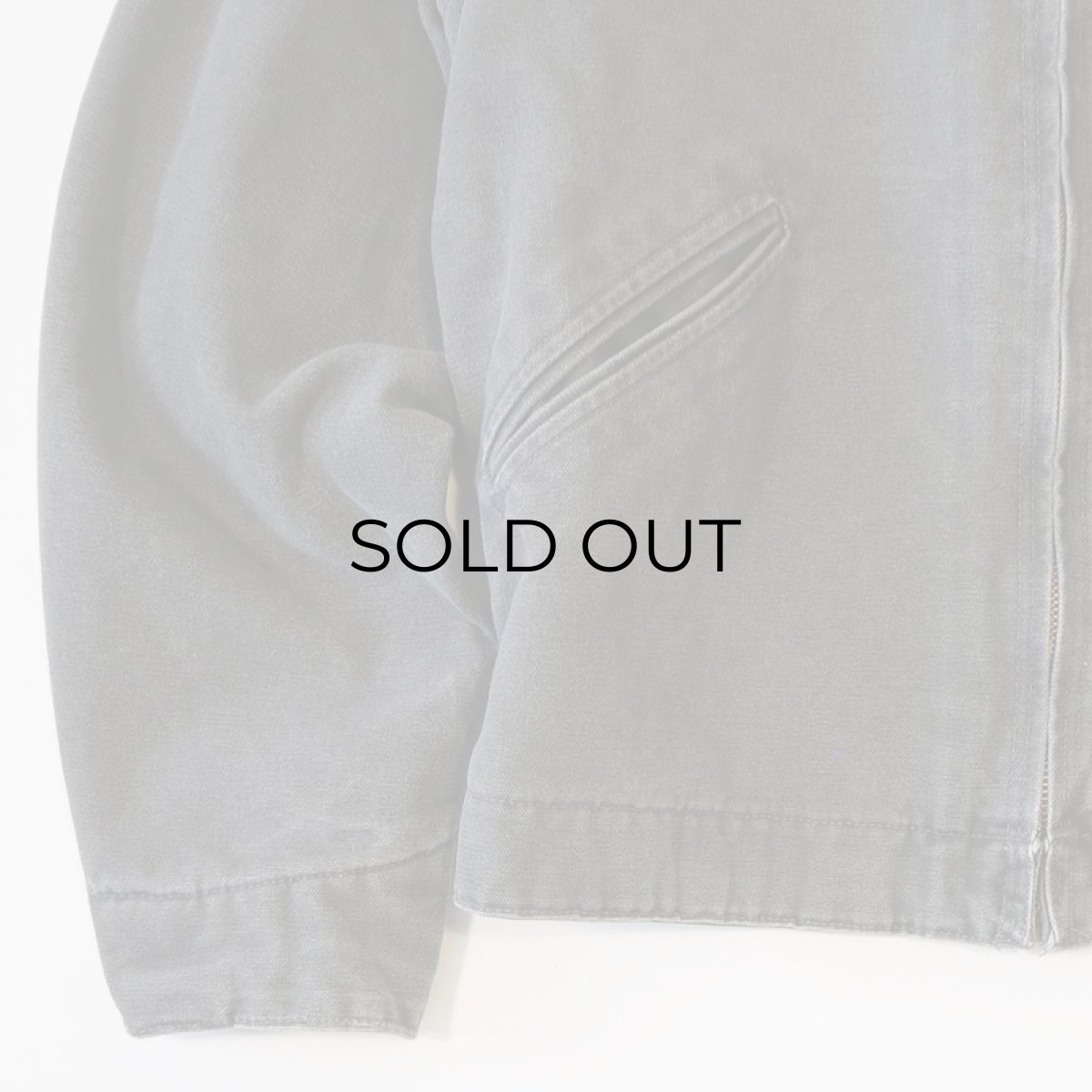 画像5: Carhartt "DETROIT JACKET" COTTON DUCK CHECK LINING ZIP WORK JACKET (5)