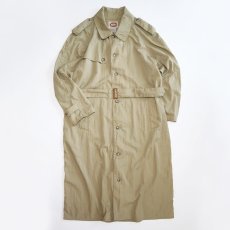 画像1: 〜80's BANANA REPUBLIC NYLON SINGLE BREASTED TRENCH COAT (1)