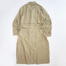 画像2: 〜80's BANANA REPUBLIC NYLON SINGLE BREASTED TRENCH COAT (2)